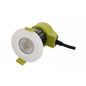 DL200050  Bazi, 10W Dimmable LED Downlight 840lm 38° 5000K IP65